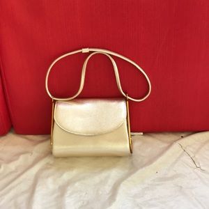 Vintage MCM gold bag